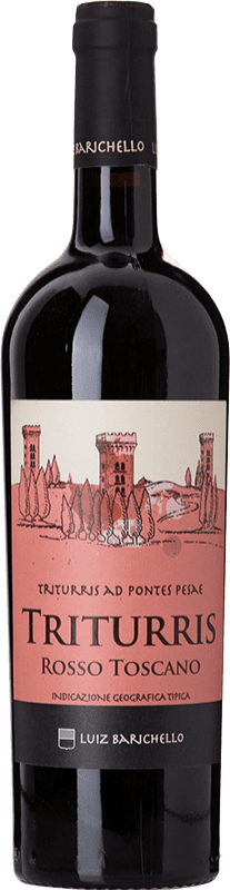 16,95 € Envoi gratuit | Vin rouge Villa Triturris Luiz Barichello I.G.T. Toscana Toscane Italie Merlot, Cabernet Sauvignon, Sangiovese, Malbec Bouteille 75 cl