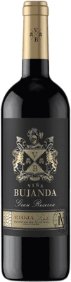23,95 € Бесплатная доставка | Красное вино Viña Bujanda Гранд Резерв D.O.Ca. Rioja Ла-Риоха Испания Tempranillo бутылка 75 cl