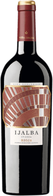 10,95 € 送料無料 | 赤ワイン Viña Ijalba 高齢者 D.O.Ca. Rioja ラ・リオハ スペイン Tempranillo, Graciano ボトル 75 cl