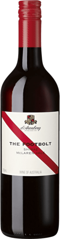 17,95 € 免费送货 | 红酒 D'Arenberg The Footbolt I.G. McLaren Vale 麦克拉伦谷 澳大利亚 Syrah 瓶子 75 cl