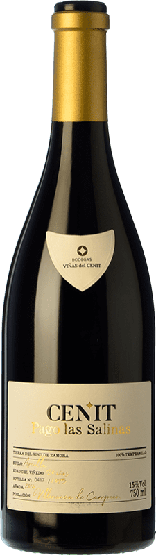 54,95 € Бесплатная доставка | Красное вино Viñas del Cénit Pago las Salinas Crianza — Крианса D.O. Tierra del Vino de Zamora Кастилия-Леон Испания Tempranillo — Темпранильо Бутылка 75 cl