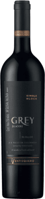 23,95 € Free Shipping | Red wine Viña Ventisquero Grey Grand Reserve I.G. Valle del Maipo Maipo Valley Chile Carmenère Bottle 75 cl