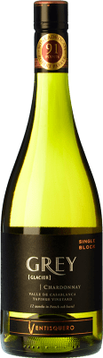 27,95 € Spedizione Gratuita | Vino bianco Viña Ventisquero Grey Crianza I.G. Valle de Casablanca Valle di Casablanca Chile Chardonnay Bottiglia 75 cl