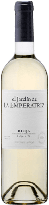 12,95 € Бесплатная доставка | Белое вино Hernáiz El Jardín de la Emperatriz Blanco D.O.Ca. Rioja Ла-Риоха Испания Viura бутылка 75 cl