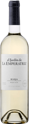 12,95 € Envio grátis | Vinho branco Hernáiz El Jardín de la Emperatriz Blanco D.O.Ca. Rioja La Rioja Espanha Viura Garrafa 75 cl