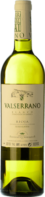 10,95 € Бесплатная доставка | Белое вино La Marquesa Valserrano Бочка D.O.Ca. Rioja Ла-Риоха Испания Viura — Виура, Malvasia — Мальвасия Бутылка 75 cl