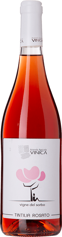 15,95 € 免费送货 | 玫瑰酒 Agricolavinica Rosato Vigne del Sorbo D.O.C. Molise 莫利塞 意大利 Tintilla 瓶子 75 cl