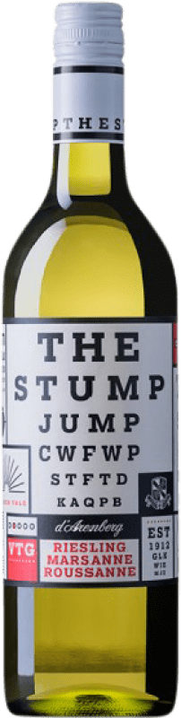 10,95 € Envio grátis | Vinho branco D'Arenberg The Stump Jump White Blend I.G. McLaren Vale McLaren Vale Austrália Roussanne, Sauvignon Branca, Riesling, Marsanne Garrafa 75 cl