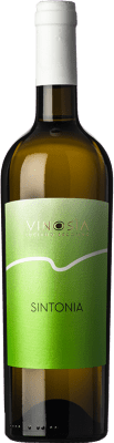 15,95 € Envío gratis | Vino blanco Vinosìa Sintonia I.G.T. Campania Campania Italia Fiano, Greco Botella 75 cl