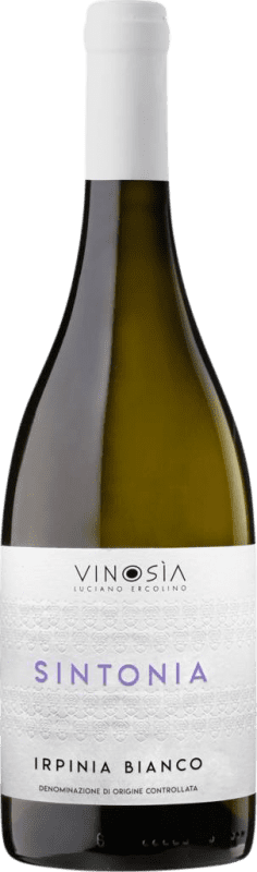 11,95 € Envio grátis | Vinho Branco Vinosìa Sintonia I.G.T. Campania Campania Itália Fiano, Greco 75 cl