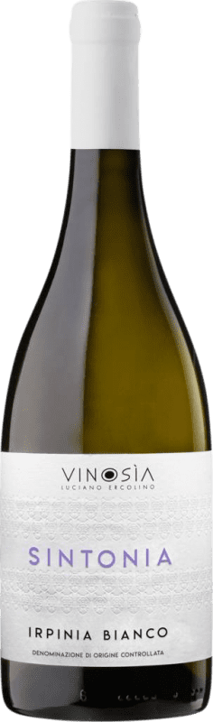 16,95 € Spedizione Gratuita | Vino bianco Vinosìa Sintonia I.G.T. Campania Campania Italia Fiano, Greco Bottiglia 75 cl