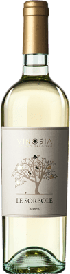 6,95 € Envoi gratuit | Vin blanc Vinosìa Le Sorbole Bianco I.G.T. Beneventano Campanie Italie Bacca Blanc Bouteille 75 cl