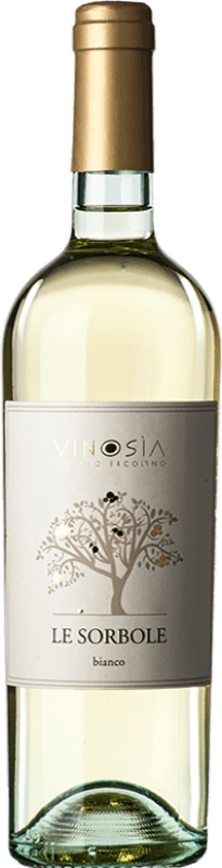 6,95 € Envío gratis | Vino blanco Vinosìa Le Sorbole Bianco I.G.T. Beneventano Campania Italia Bacca Blanca Botella 75 cl