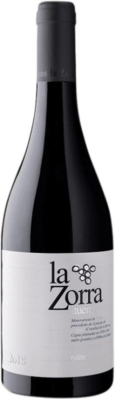 32,95 € Kostenloser Versand | Rotwein Vinos La Zorra Ituero Crianza — Kurze Fassreifung D.O.P. Vino de Calidad Sierra de Salamanca Kastilien und León Spanien Rufete Flasche 75 cl