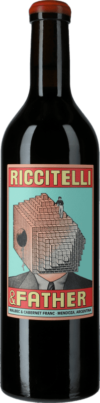 72,95 € 免费送货 | 红葡萄酒 Matías Riccitelli Riccitelli & Father Malbec Cabernet Franc I.G. Mendoza 门多萨 阿根廷 Cabernet Franc — 品丽珠, Malbec — 马尔贝克 75 cl