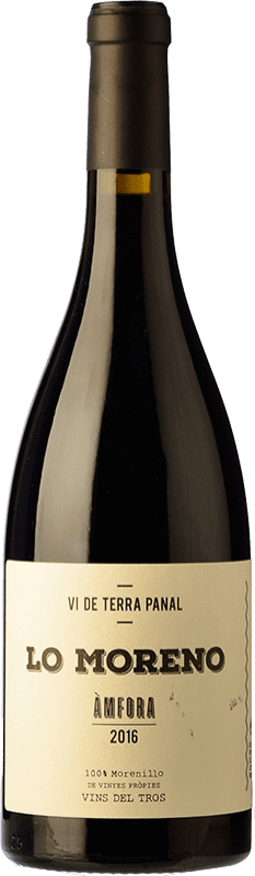 23,95 € Бесплатная доставка | Красное вино Vins del Tros Lo Moreno Дуб Испания Morenillo бутылка 75 cl