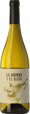 14,95 € 免费送货 | 白酒 Vins Inquiets La Guineu i el Raïm Blanc D.O. Montsant 加泰罗尼亚 西班牙 Grenache White 瓶子 75 cl