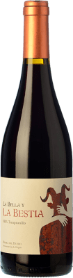 10,95 € Spedizione Gratuita | Vino rosso Vins Inquiets La Bestia Quercia D.O. Ribera del Duero Castilla y León Spagna Tempranillo Bottiglia 75 cl