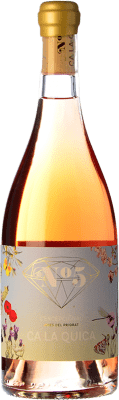 46,95 € Kostenloser Versand | Rosé-Wein L'Excepcional Nº 5 Ca la Quica Jung D.O.Ca. Priorat Katalonien Spanien Zweigelt Flasche 75 cl