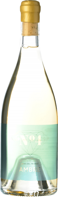 45,95 € Envio grátis | Vinho branco L'Excepcional Nº 4 Ambre Crianza D.O.Ca. Priorat Catalunha Espanha Grenache Branca Garrafa 75 cl