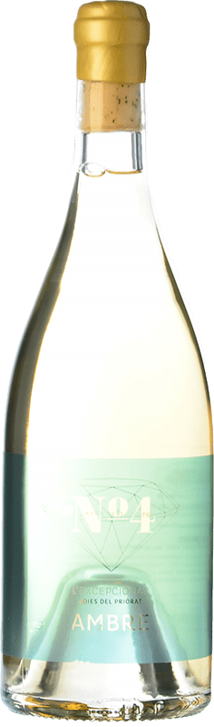 47,95 € Envio grátis | Vinho branco L'Excepcional Nº 4 Ambre Crianza D.O.Ca. Priorat Catalunha Espanha Grenache Branca Garrafa 75 cl