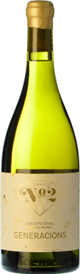 53,95 € Spedizione Gratuita | Vino bianco L'Excepcional Nº 2 Generacions Crianza D.O.Ca. Priorat Catalogna Spagna Grenache Bianca, Macabeo, Pedro Ximénez Bottiglia 75 cl