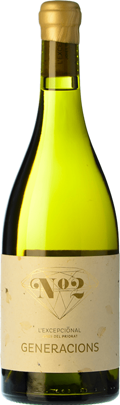 49,95 € Envoi gratuit | Vin blanc L'Excepcional Nº 2 Generacions Crianza D.O.Ca. Priorat Catalogne Espagne Grenache Blanc, Macabeo, Pedro Ximénez Bouteille 75 cl