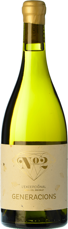 53,95 € Envio grátis | Vinho branco L'Excepcional Nº 2 Generacions Crianza D.O.Ca. Priorat Catalunha Espanha Grenache Branca, Macabeo, Pedro Ximénez Garrafa 75 cl