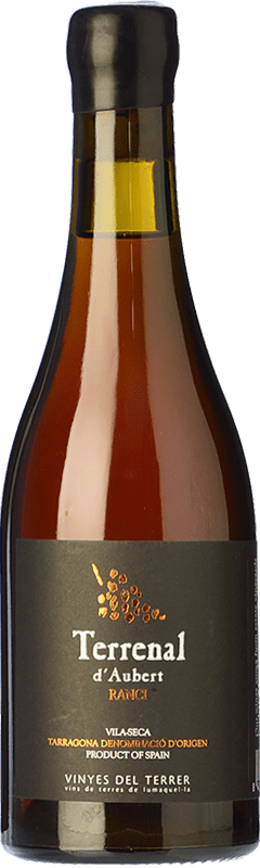 29,95 € Free Shipping | Fortified wine Vinyes del Terrer Terrenal d'Aubert Ranci D.O. Tarragona Catalonia Spain Grenache Half Bottle 37 cl