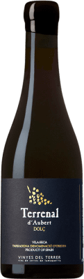 19,95 € 送料無料 | 甘口ワイン Vinyes del Terrer Terrenal d'Aubert D.O. Tarragona カタロニア スペイン Garnacha — グルナッシュ, Cabernet Sauvignon — カベルネ・ソーヴィニヨン ハーフボトル 37 cl