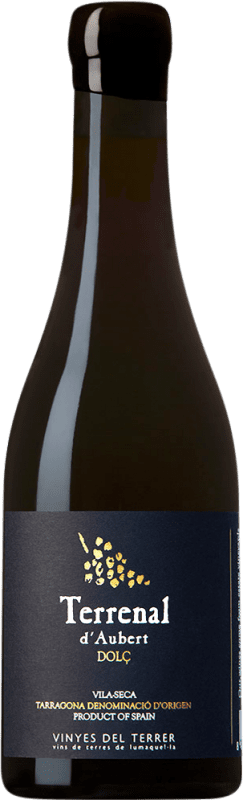 19,95 € 送料無料 | 甘口ワイン Vinyes del Terrer Terrenal d'Aubert D.O. Tarragona カタロニア スペイン Garnacha — グルナッシュ, Cabernet Sauvignon — カベルネ・ソーヴィニヨン ハーフボトル 37 cl