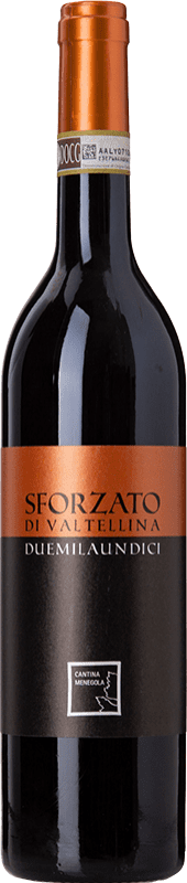 63,95 € Spedizione Gratuita | Vino rosso Walter Menegola Menegola Pergiulio D.O.C.G. Sforzato di Valtellina lombardia Italia Nebbiolo Bottiglia 75 cl