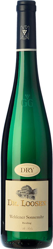 47,95 € Free Shipping | White Wine Dr. Loosen Wehlener Sonnenuhr Alte Reben Aged Germany Riesling Bottle 75 cl