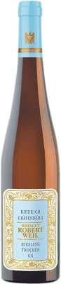 59,95 € Free Shipping | White wine Robert Weil Kiedrich Gräfenberg Trocken GG Q.b.A. Rheingau Germany Riesling Bottle 75 cl