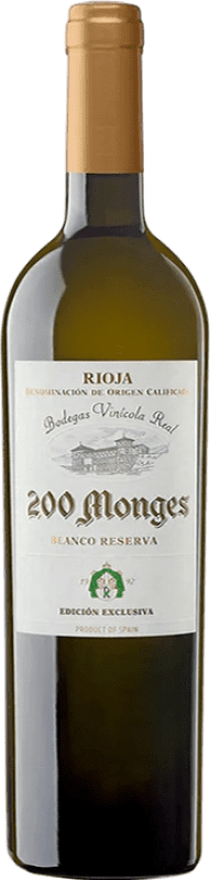 69,95 € 送料無料 | 白ワイン Vinícola Real 200 Monges レセルバ D.O.Ca. Rioja ラ・リオハ スペイン Viura — ヴィウラ 75 cl