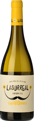 10,95 € Kostenloser Versand | Weißwein Wineissocial Lasurreal D.O. Empordà Katalonien Spanien Chardonnay Flasche 75 cl