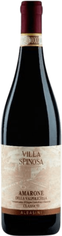 42,95 € Free Shipping | Red wine Villa Spinosa D.O.C.G. Amarone della Valpolicella Veneto Italy Corvina, Rondinella, Corvinone Bottle 75 cl