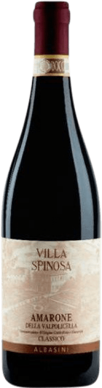 42,95 € Kostenloser Versand | Rotwein Villa Spinosa D.O.C.G. Amarone della Valpolicella Venetien Italien Corvina, Rondinella, Corvinone Flasche 75 cl