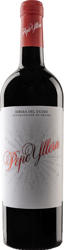 29,95 € Free Shipping | Red wine Yllera Jesús Aged D.O. Ribera del Duero Castilla y León Spain Tempranillo, Merlot, Cabernet Sauvignon Bottle 75 cl