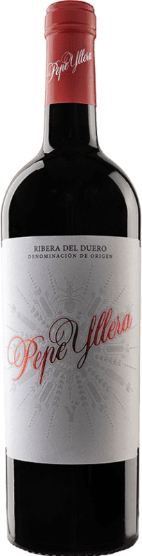 23,95 € 免费送货 | 红酒 Yllera Jesús 岁 D.O. Ribera del Duero 卡斯蒂利亚莱昂 西班牙 Tempranillo, Merlot, Cabernet Sauvignon 瓶子 75 cl