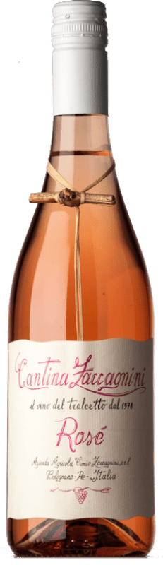 8,95 € Envio grátis | Vinho Rosé Zaccagnini Tralcetto Rosé D.O.C. Abruzzo Abruzzo Itália Bacca 75 cl