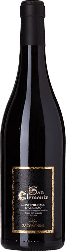 38,95 € Free Shipping | Red wine Zaccagnini Riserva San Clemente Reserva D.O.C. Montepulciano d'Abruzzo Abruzzo Italy Montepulciano Bottle 75 cl