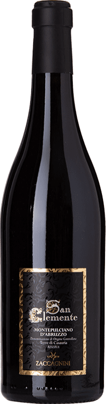 29,95 € Free Shipping | Red Wine Zaccagnini San Clemente Reserve — Aged D.O.C. Montepulciano d'Abruzzo Abruzzo Italy Montepulciano Bottle 75 cl