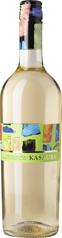 7,95 € Бесплатная доставка | Белое вино Zaccagnini Kasaura D.O.C. Abruzzo Абруцци Италия Pecorino бутылка 75 cl