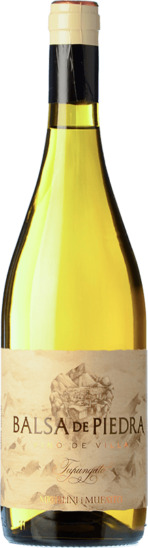 24,95 € 免费送货 | 白酒 Michelini i Mufatto Balsa de Piedra I.G. Tupungato Uco谷 阿根廷 Sémillon 瓶子 75 cl