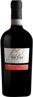 18,95 € Spedizione Gratuita | Vino rosso Corte Armano Le Bine Classico D.O.C. Valpolicella Veneto Italia Corvina, Rondinella Bottiglia 75 cl