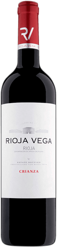 12,95 € 免费送货 | 红葡萄酒 Rioja Vega Crianza — 陈酿 D.O.Ca. Rioja 拉里奥哈 西班牙 Tempranillo — 丹魄, Garnacha — 歌海娜, Mazuelo — 马苏埃洛 75 cl