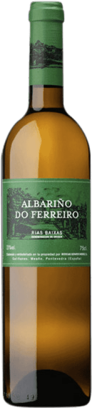 37,95 € 免费送货 | 白酒 Gerardo Méndez Do Ferreiro D.O. Rías Baixas 加利西亚 西班牙 Albariño 瓶子 Magnum 1,5 L