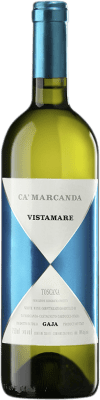 55,95 € Envío gratis | Vino blanco Gaja Ca' Marcanda Vistamare D.O.C. Maremma Toscana Toscana Italia Viognier, Fiano, Vermentino Botella 75 cl