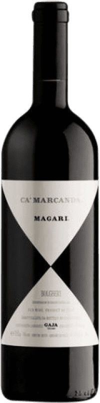 105,95 € Бесплатная доставка | Красное вино Gaja Ca' Marcanda Magari D.O.C. Bolgheri Тоскана Италия Merlot, Cabernet Sauvignon, Cabernet Franc бутылка 75 cl